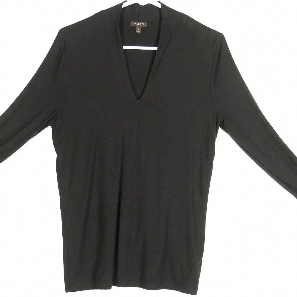 Talbots Women's Pull-Over v-neck stretch top